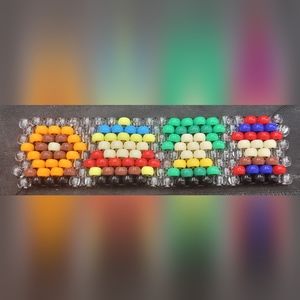 SouthPark theme beaded bracelet